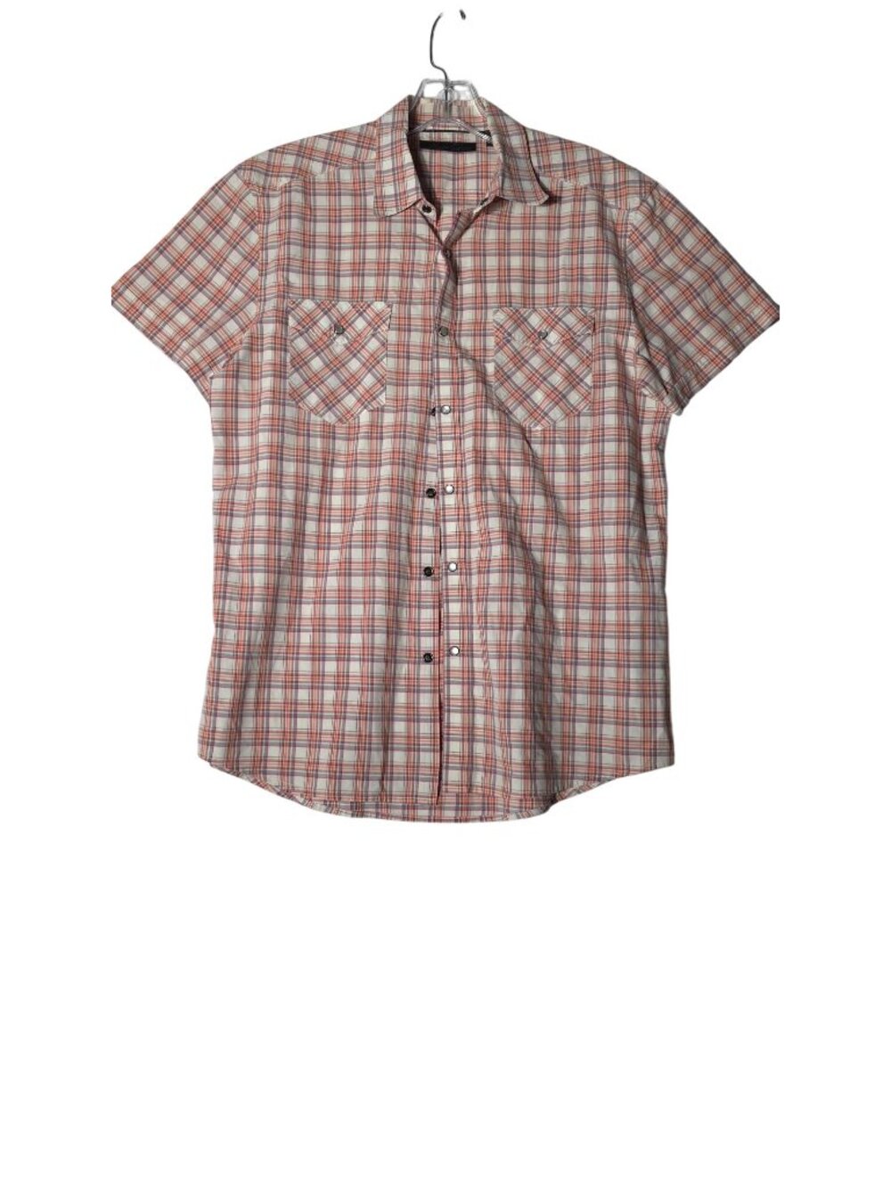Kenneth Cole Short Sleeve Men's Casual Shirts Large